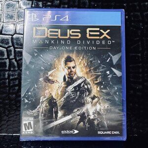 Deus Ex- Mankind Divided -- Day One Edition (Sony PlayStation 4, 2016)